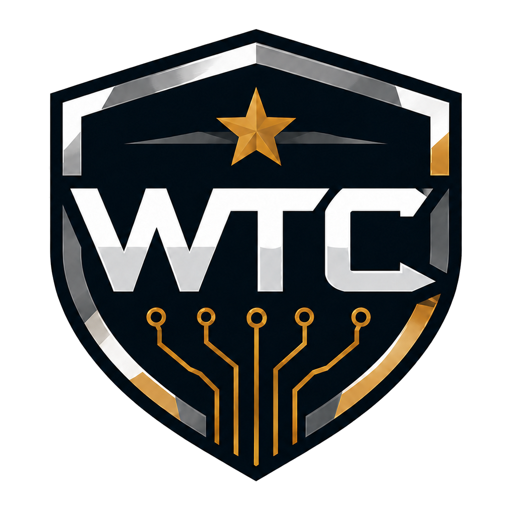 Whiskey Tech Consulting Federal Shield logo